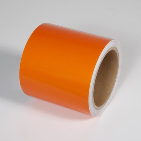 Retroreflective Tape Orange 4" x 30'