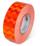 Orange Prismatic Engineer Grade Reflective Adhesive Tape 2 in x 150 ft