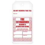 Safety Tags On-A-Roll, Inspection Fire Extinguisher