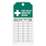 Safety Tags On-A-Roll, Inspection First Aid Kit