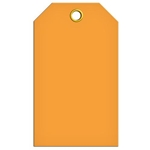 Self Laminating Safety Tags Orange