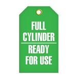 Cylinder Inspection Label, Full Cylinder Ready For Use