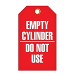 Cylinder Inspection Label, Empty Cylinder Do Not Use