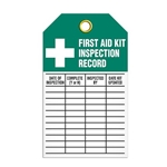 Safety Inspection Tag, First Aid