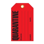 Safety Inspection Tag Quarantine