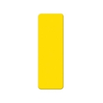 TuffMark I Shaped Floor Marking Yellow 2" x 6" 20ct