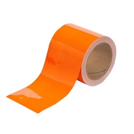 Tuff Mark Floor Marking Tape Orange 4" x 100'