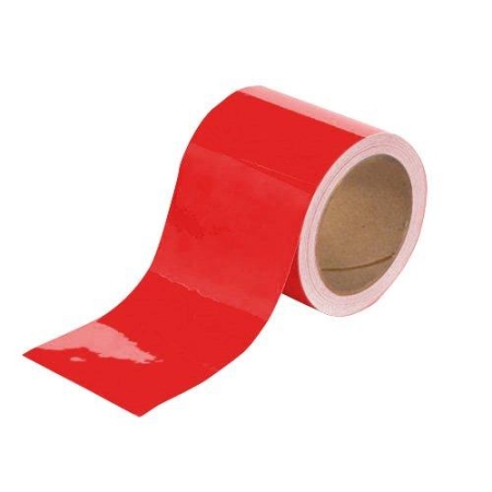 Tuff Mark Floor Marking Tape Red 4" x 100'