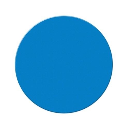 TuffMark Circle Shaped Floor Marking Blue 6" dia, 20ct