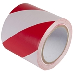 Hazard Warning Tape Red White 4