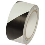 Hazard Warning Tape Black White 2