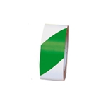 Hazard Warning Tape Green White 2" x 108'