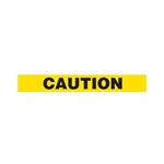 Floor Safety Message Tape Caution 3" x 54'
