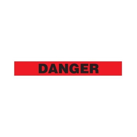 Floor Safety Message Tape Danger 3" x 54'