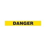 Floor Safety Message Tape Danger Yellow 3