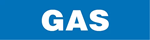 VynMark Pipe Marker, Gas, Blue