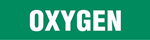VynMark Pipe Marker, Oxygen, Green