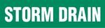 VynMark Pipe Marker, Storm Drain