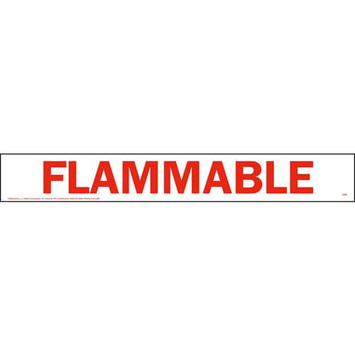 Flammable Decal