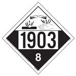 UN 1903 Hazmat Placard Vinyl