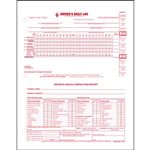 Oil Field Log with Daily Recap, DVIR 2 Ply Carbonless