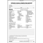 Detailed Driver Vehicle Inspection Report, 2-Ply, Carbonless