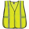 Standard Mesh Safety Vest with Silver Reflective Stripes