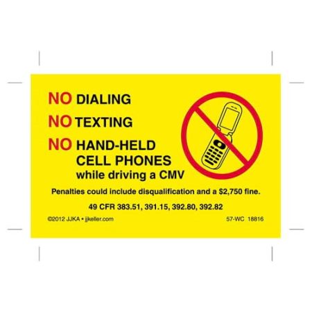 No Texting - Wallet Card