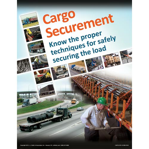 Cargo Securement FLATBEDS Training Program, Awareness Poster