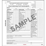 New York School Bus Drivers Vehicle Inspection Report, Personalized