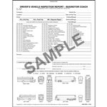 Detailed Drivers Vehicle Inspection Reports, Illustrations, Book Format, Personalized