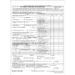 Household Goods Form, Statement of Accessorial Services for Non-SIT Deliveries