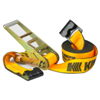 Ratchet Strap with Flat Hooks, 3" Wide