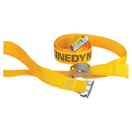 Cam Buckle Logistic Strap, Yellow, 12'