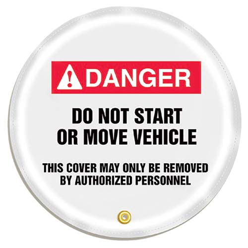 STOPOUT Steering Wheel Cover, Danger Do Not Start or Move Vehicle