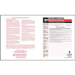 Confidential Alcohol & Controlled Substance File Packet