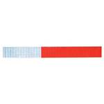 Conspicuity Tape Strips for Trailers, 11" Red 7" White, 3M Diamond Grade