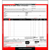 Hazardous Materials Straight Bill of Lading, Snap Out, 3 Ply, Carbon, 8-1/2" x 8-1/2"