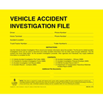 Vehicle Accident Investigation File Packet