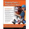 Shipping Papers, Hazmat Transportation Poster