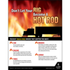 Don't Let Your Rig Become A Hot Rod, Transportation Safety Poster