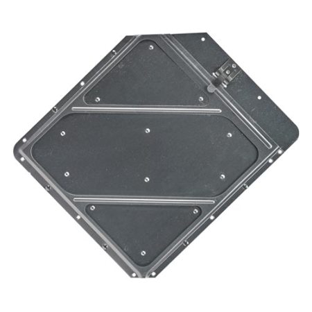 Clipped Corners Placard Holder w/ Back Plate