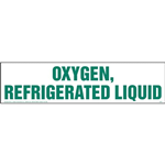 Oxygen, Refrigerated Liquid Decal