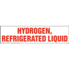 Hydrogen, Refrigerated Liquid Decal
