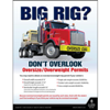 Oversize and Overweight Permits, Motor Carrier Safety Poster