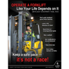 Operating A Forklift, Workplace Safety Advisor Poster