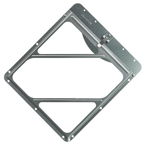 Aluminum Placard Holder with Top Plate