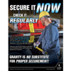Secure It Now Check It Regularly, Motor Carrier Safety Poster