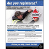 Are You Registered, Hazmat Transportation Poster