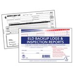 ELD BackUp Log Book, DVIR, 2-Part, Recap